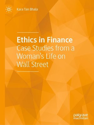 cover image of Ethics in Finance